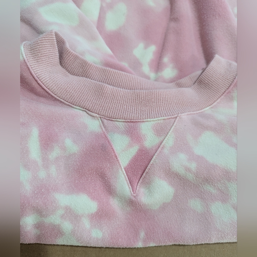 Summersalt Pink White Tie-Dye Women's Sweater Size Small GUC - Picture 3 of 9